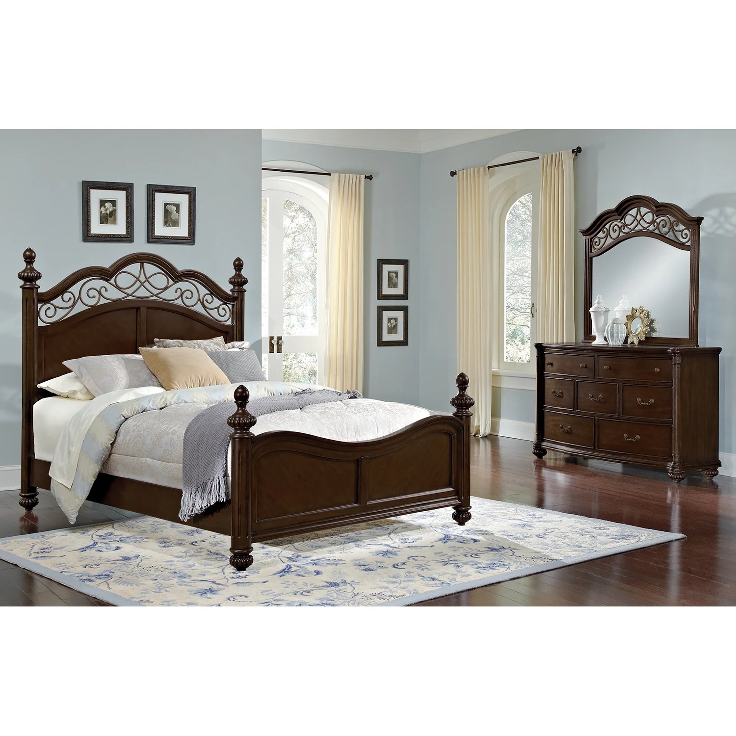 Derbyshire Bedroom 5 Pc. King Bedroom Value City Furniture