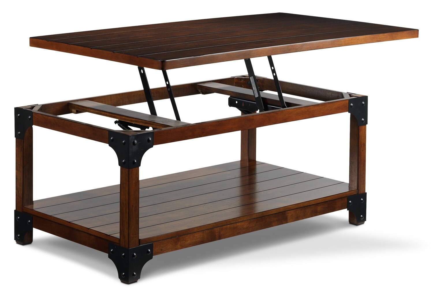 Wellington Coffee Table and End Table Walnut Leon's