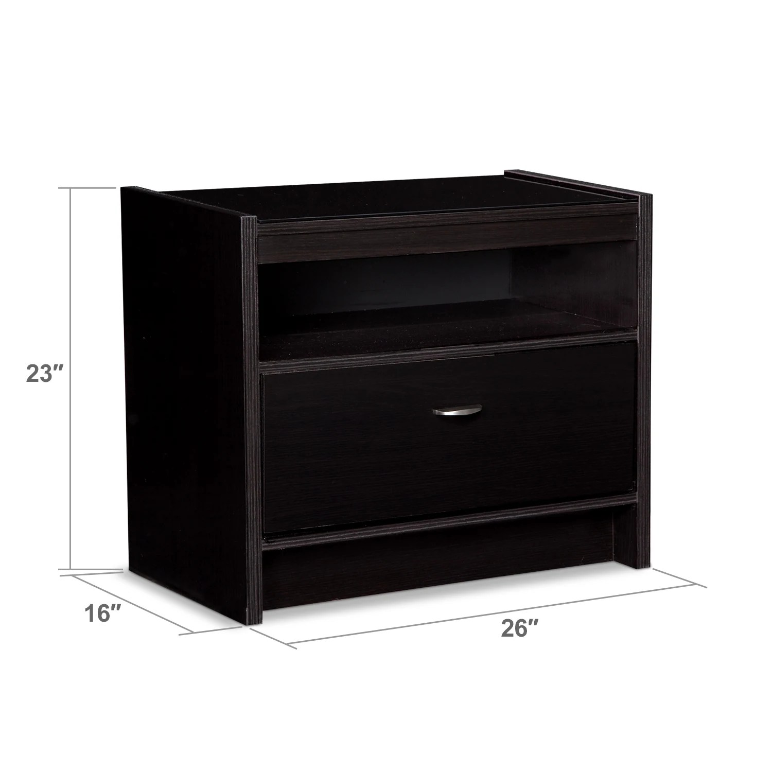 Kendall Espresso Nightstand