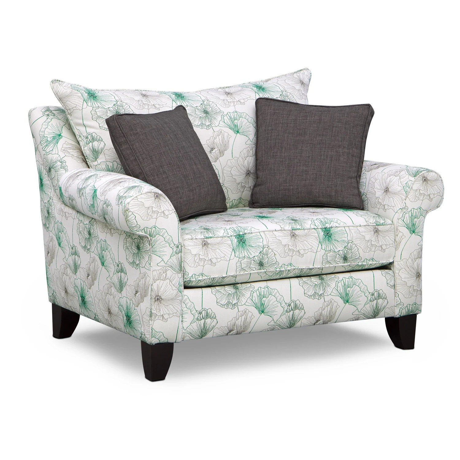 Jasmine Chair and a Half Value City Furniture