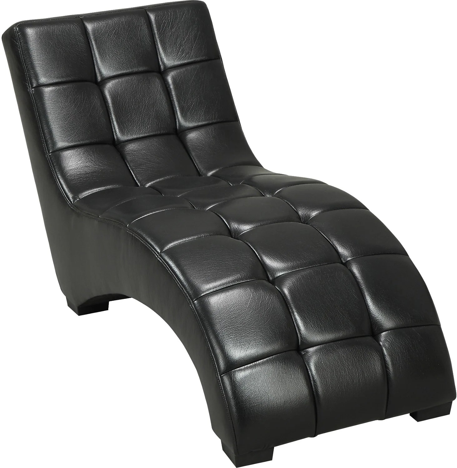 Icon Curved Black Chaise The Brick