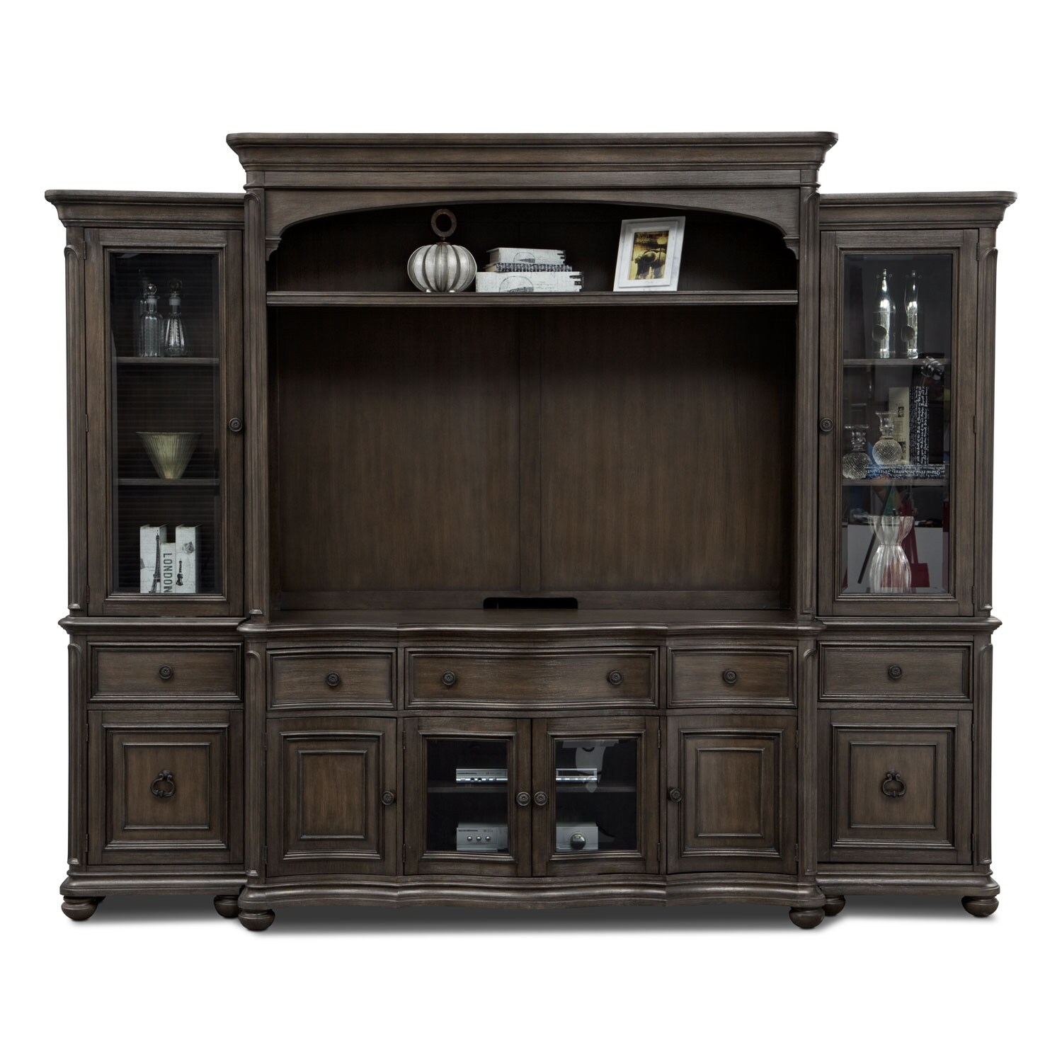 Highland Entertainment Wall Units 4 Pc. Entertainment Wall Unit Value