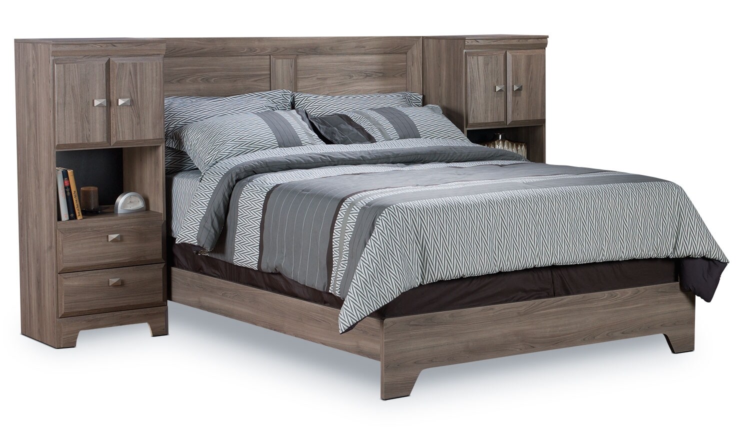 Yorkdale Light Queen/Full Pier Bed The Brick