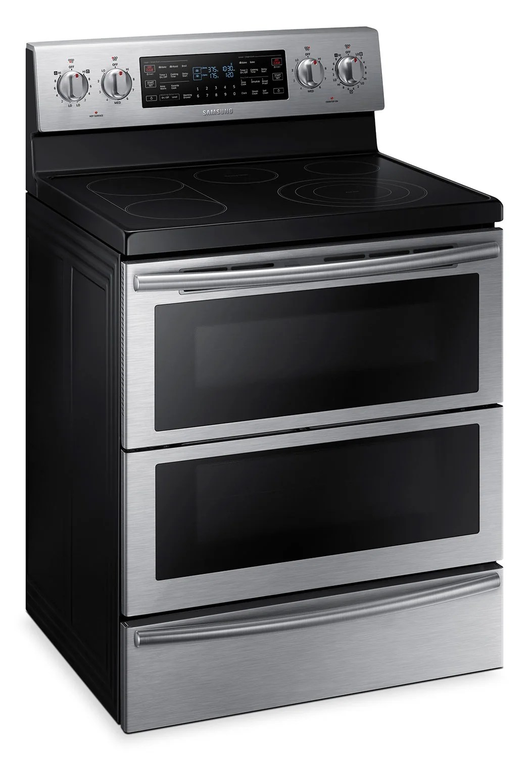 Samsung Flex Duo™ Dual Door™ Convection Range Stainless Steel The Brick