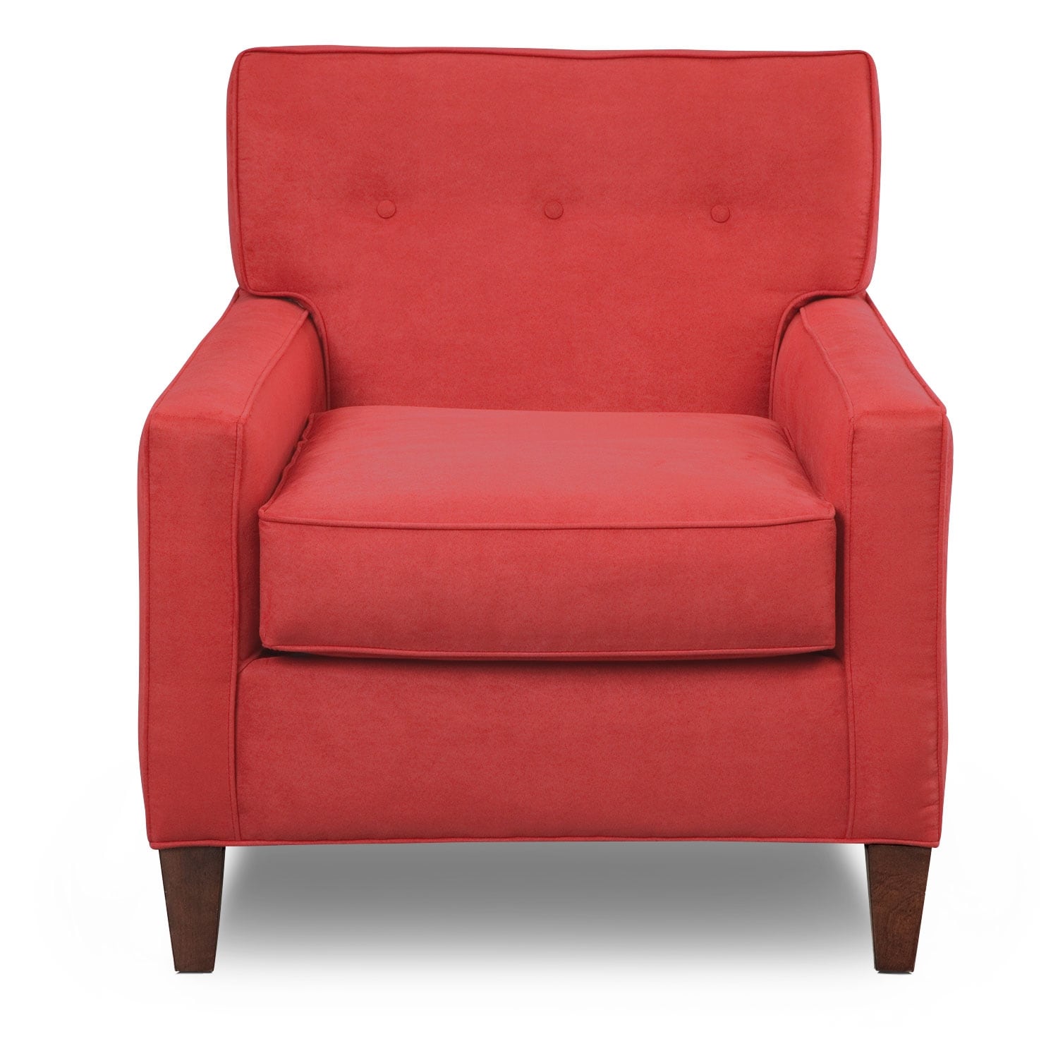Hudson Red Upholstery Accent Chair