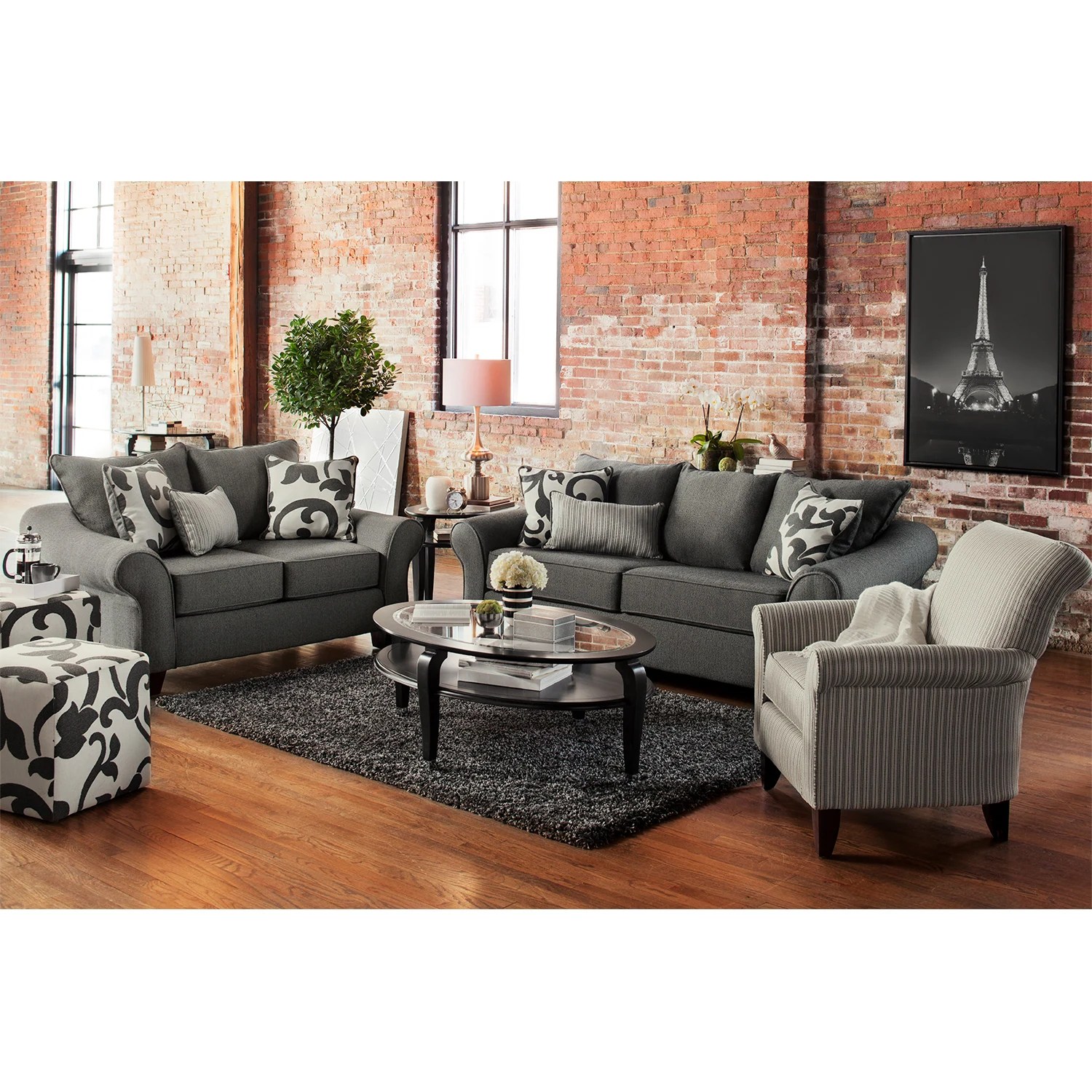 Harlow Gray Sofa