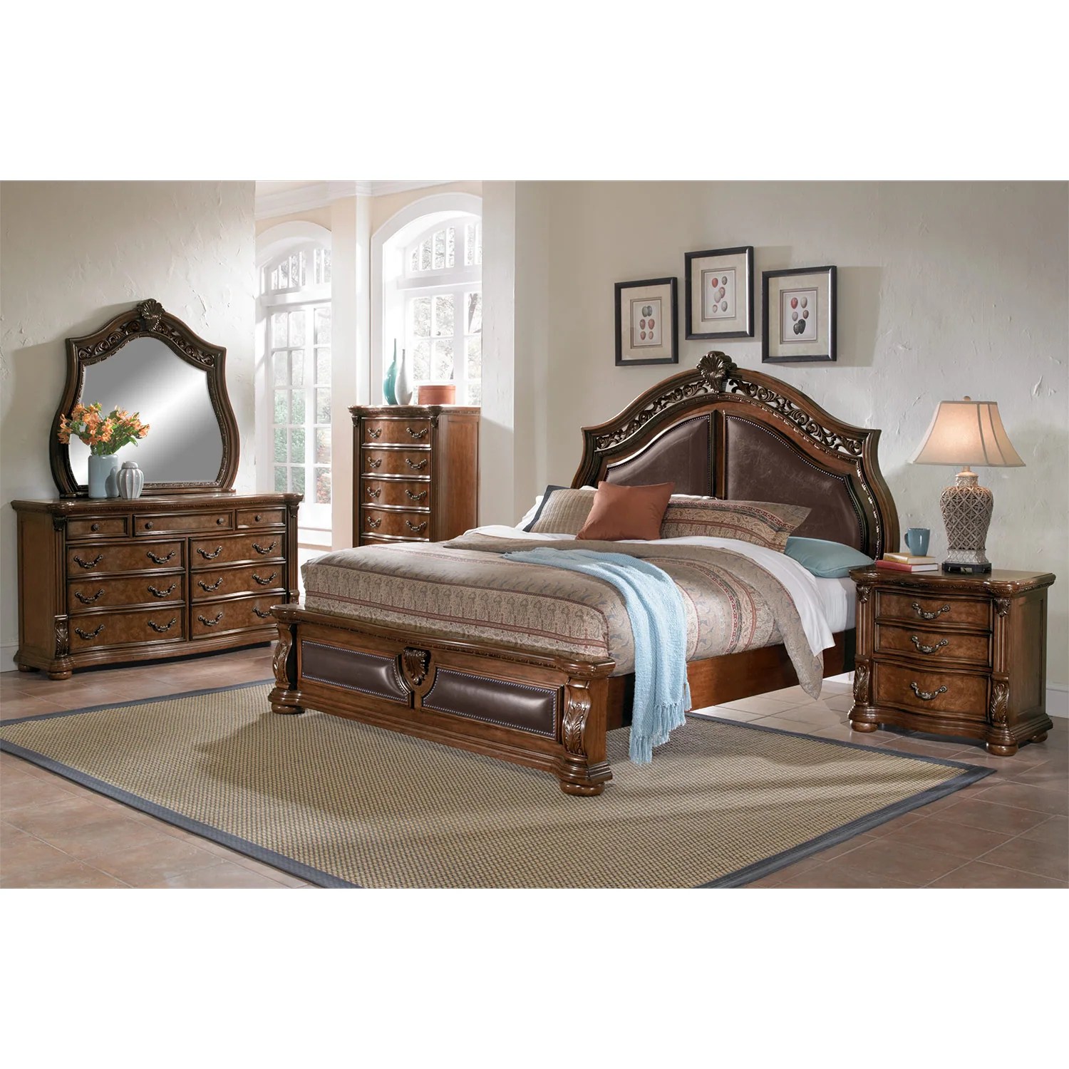 Morocco King Bed American Signature Furniture