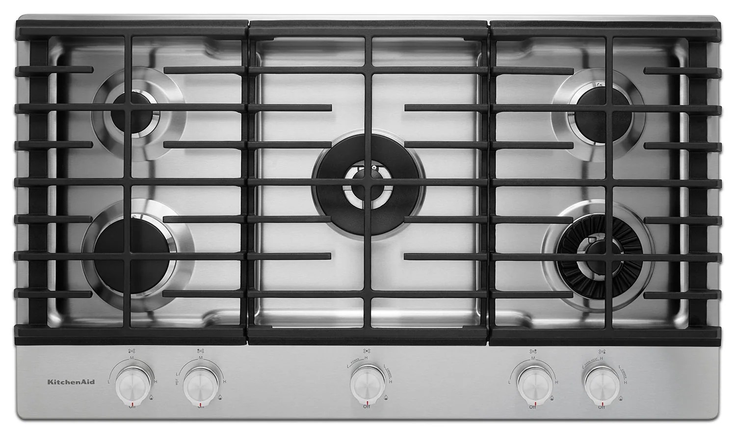 KitchenAid Gas Cooktop KCGS556ESS Leon's