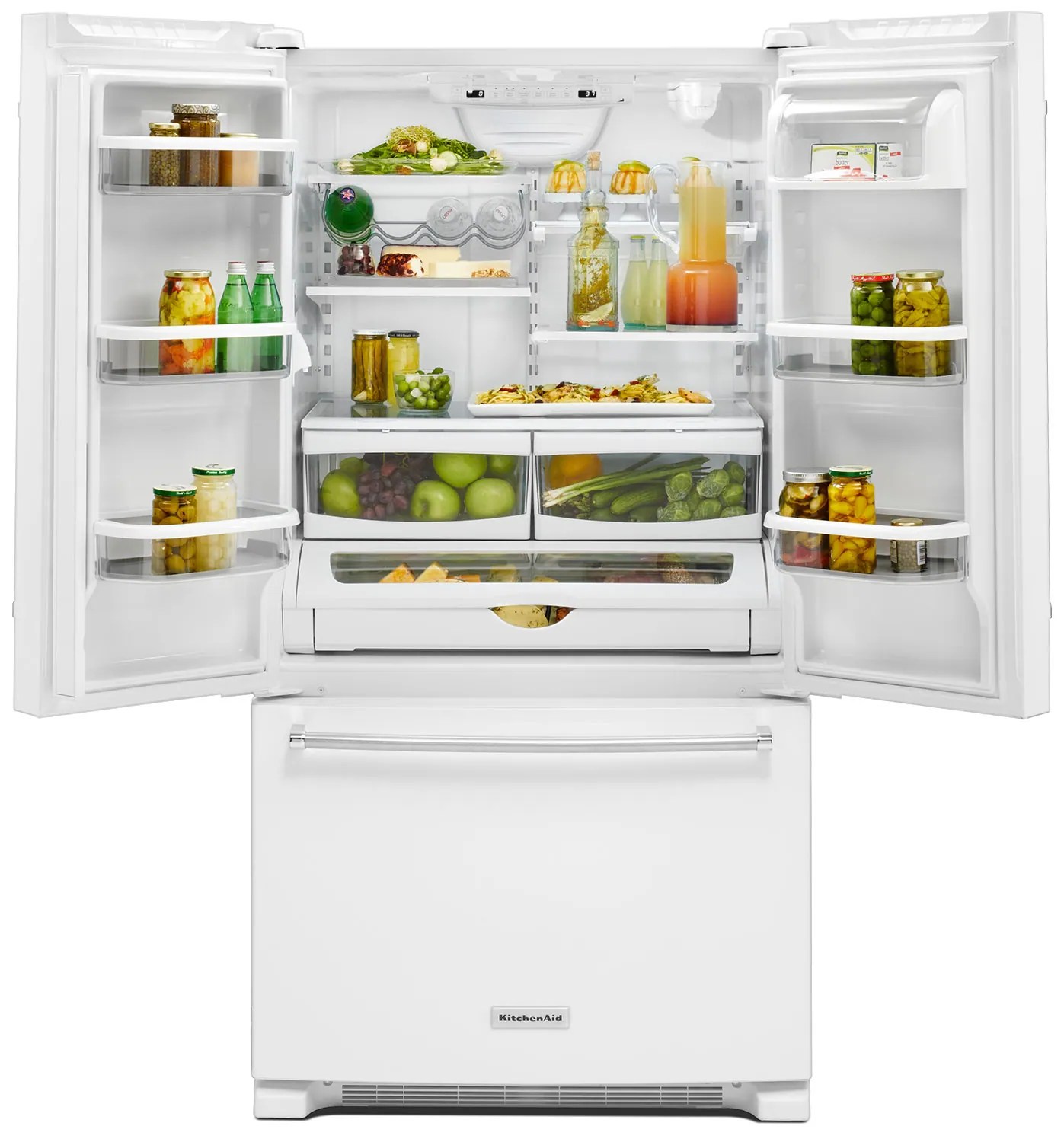 KitchenAid 25 Cu. Ft. French Door Refrigerator with Interior Dispenser