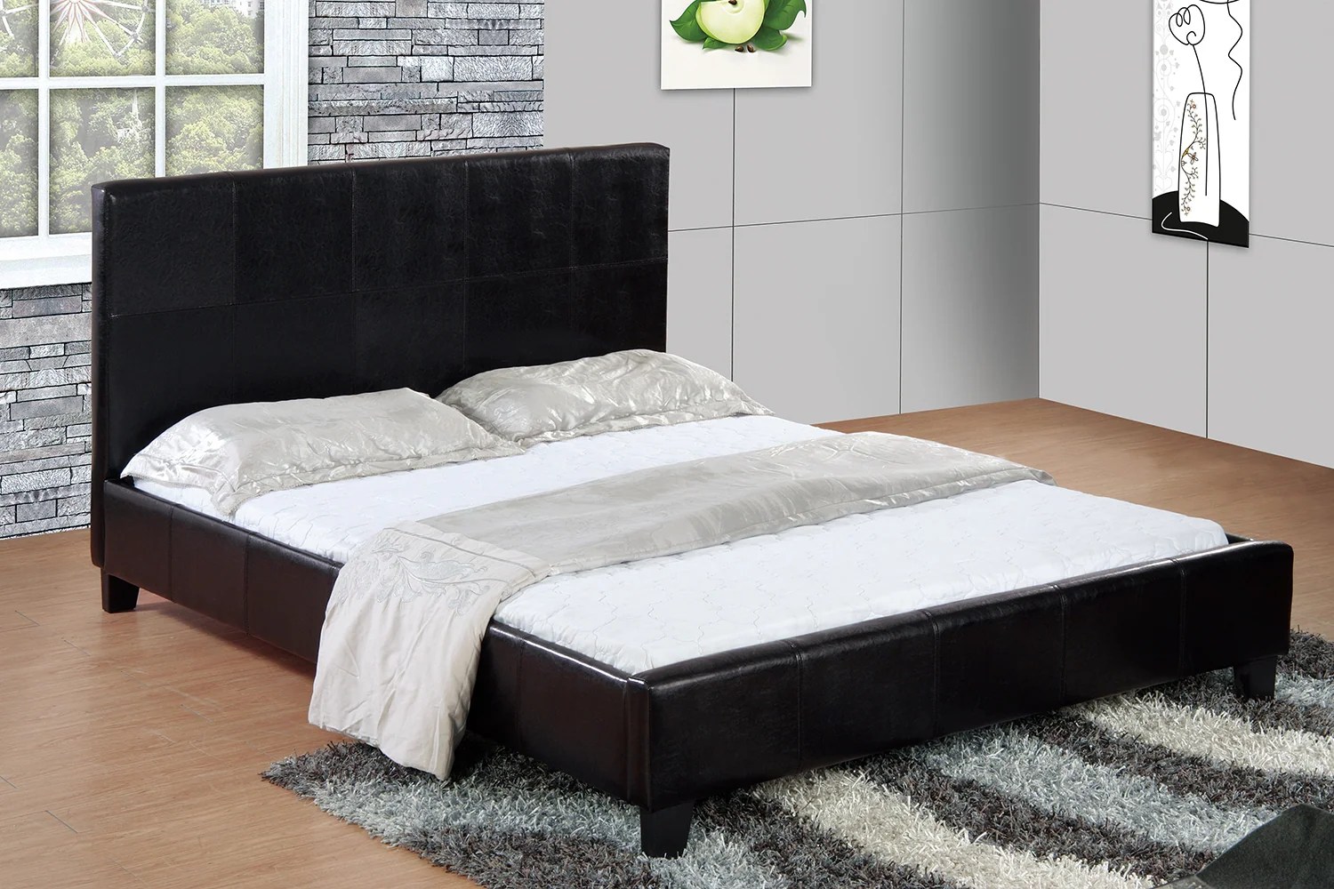 Chase Brown Full Bed The Brick