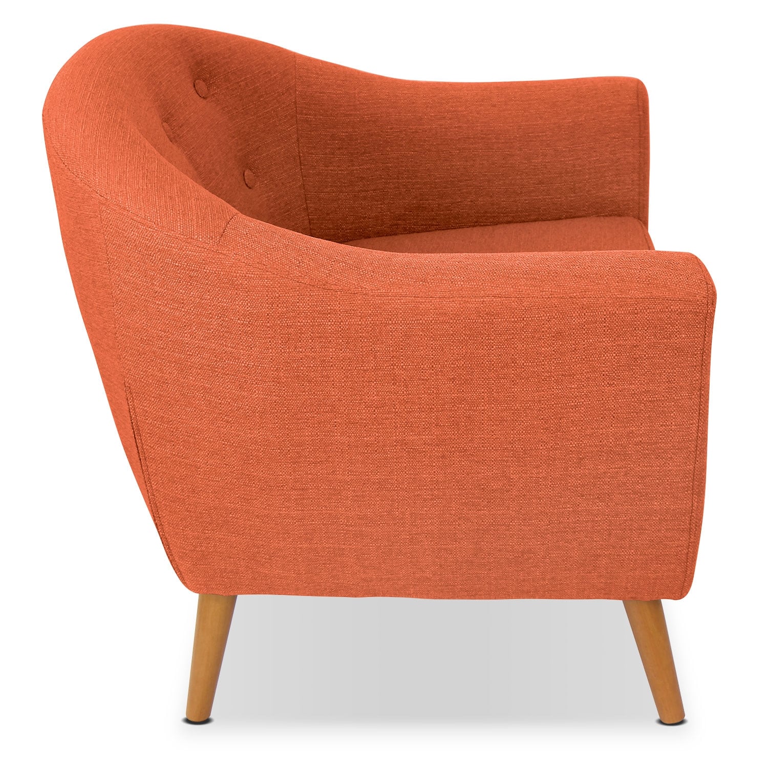 Norman Accent Chair Orange Value City Furniture