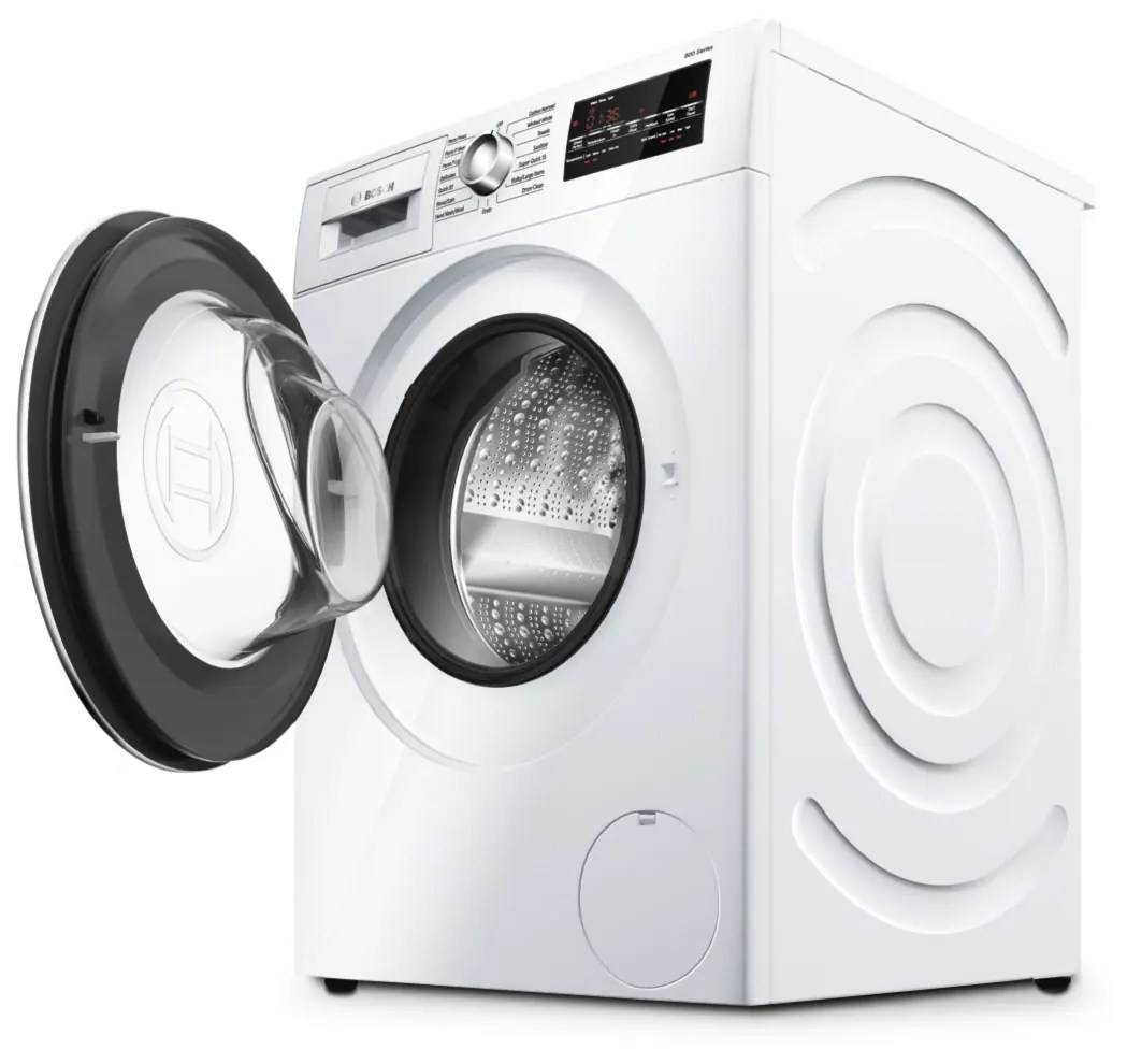 Bosch 800 Series 2.2 Cu. Ft. Compact Washer and 4.0 Cu. Ft. Condensation Dryer White The Brick