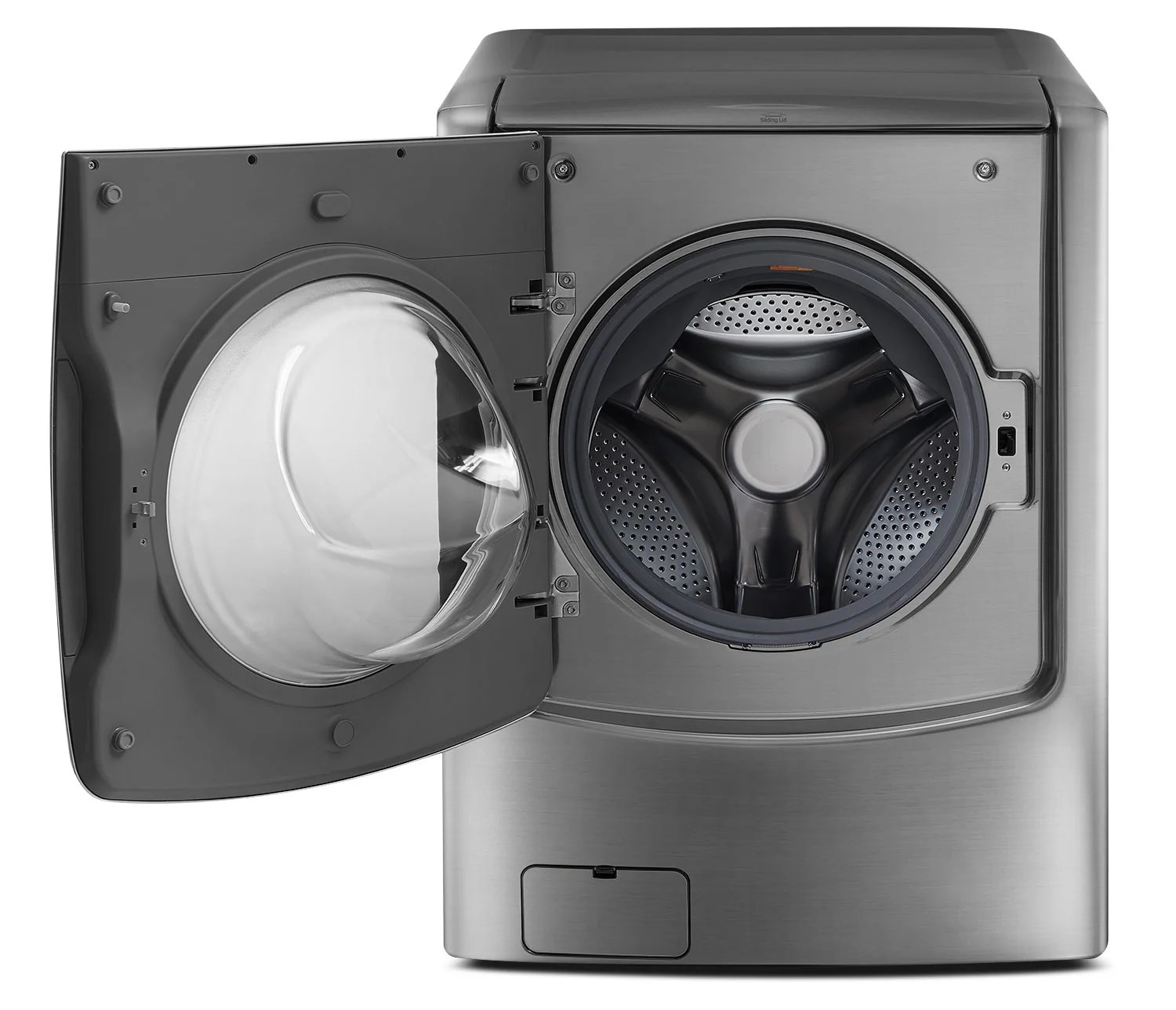 LG 6.0 Cu. Ft. FrontLoad Steam Washer and 9.0 Cu. Ft. Electric Dryer