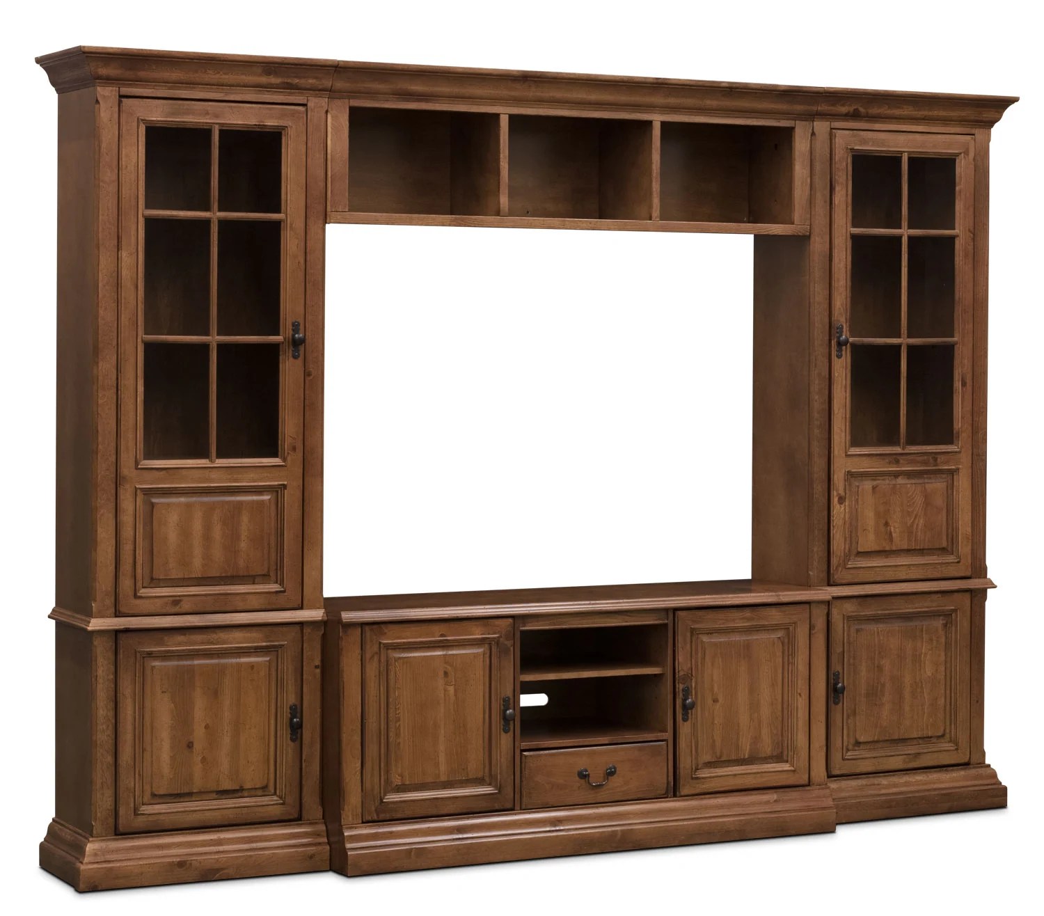 Edgewood 4Piece Display Entertainment Centre with 60" TV Opening The