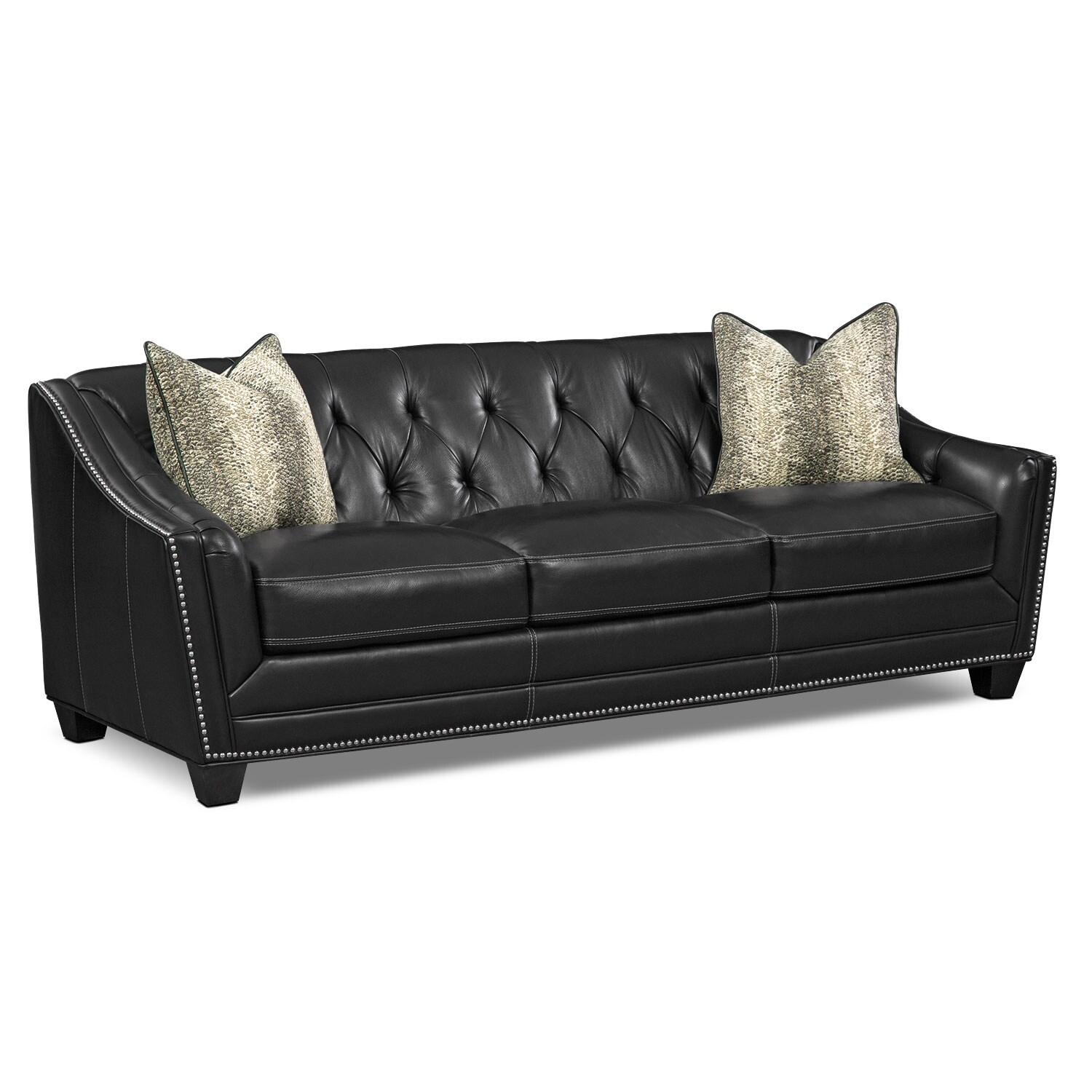 Alexis Midnight Sofa Value City Furniture