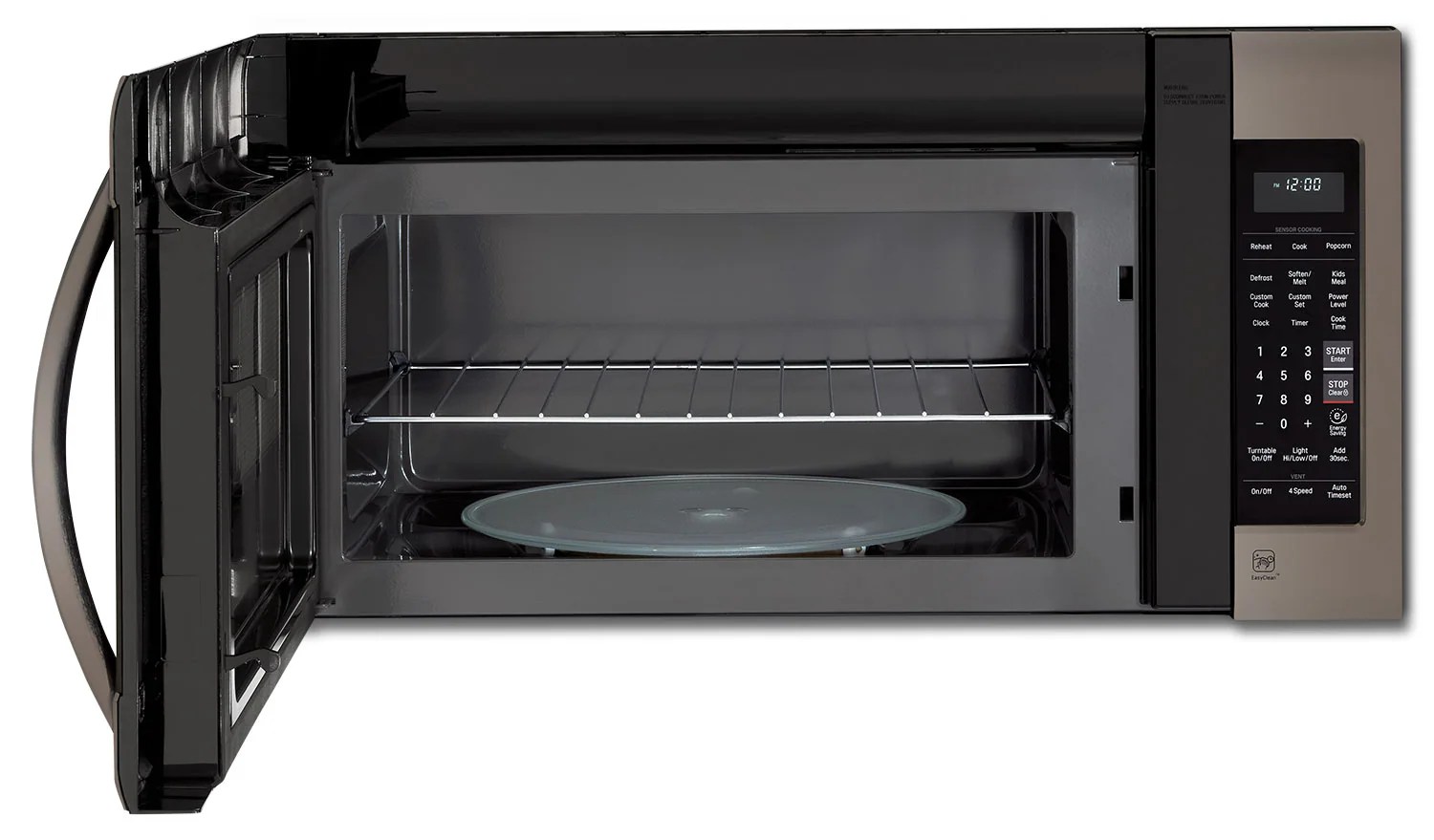 LG 2.2 Cu. Ft. OvertheRange Microwave Black Stainless Steel LMV2257BD The Brick