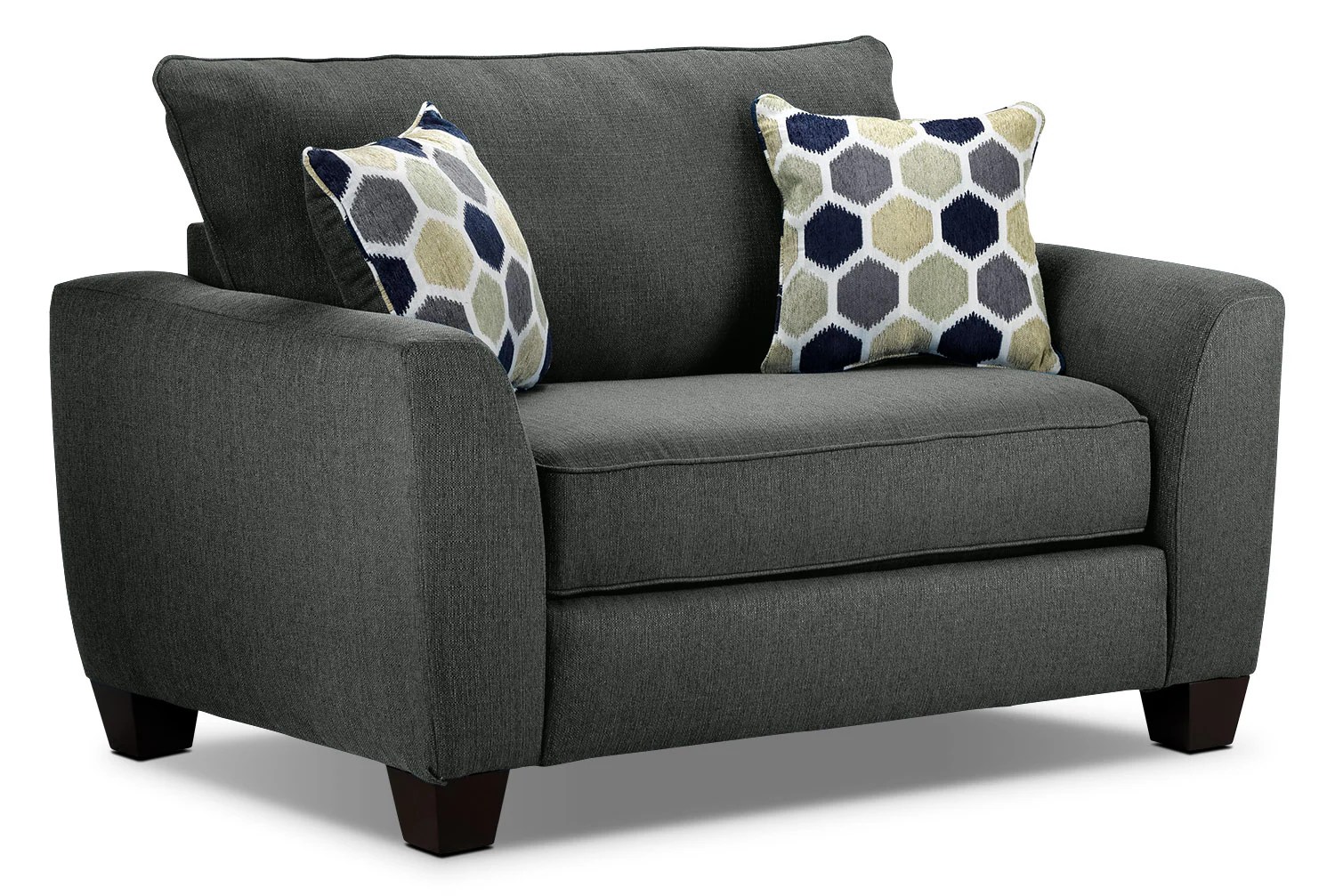 Heritage Chair and a Half Grey Leon's