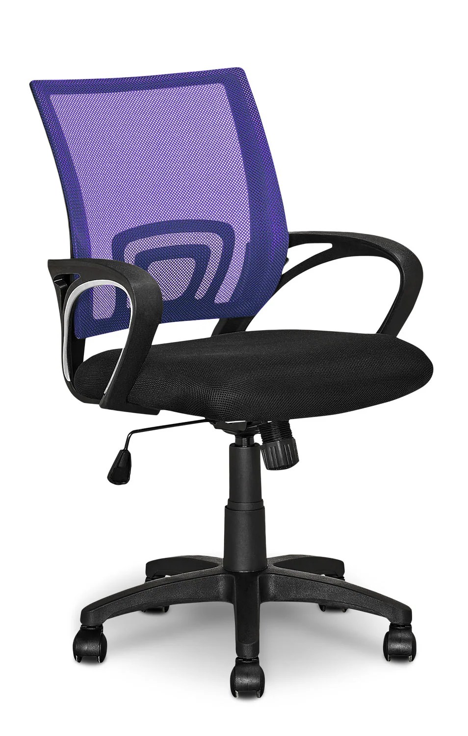Loft Mesh Office Chair Purple The Brick