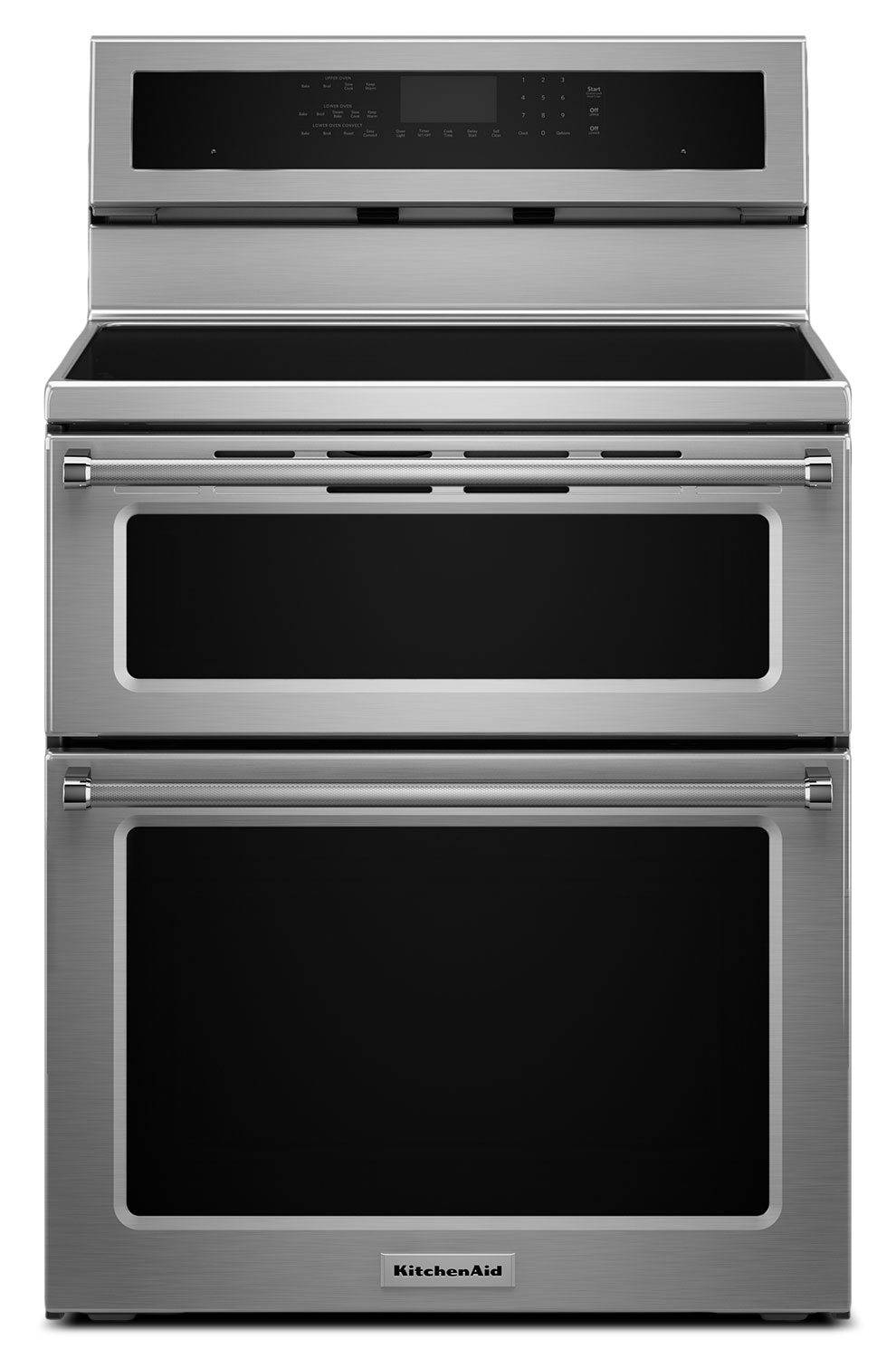 KitchenAid Stainless Steel Freestanding Electric Double Range (6.7 Cu