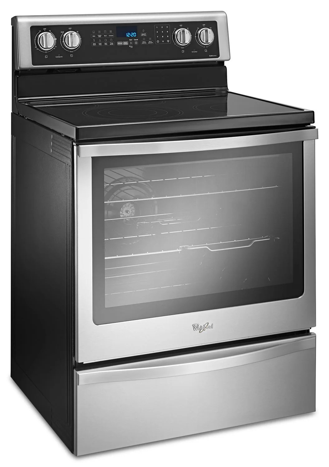 Whirlpool 6.4 Cu. Ft. Freestanding Electric Range YWFE745H0FS The Brick