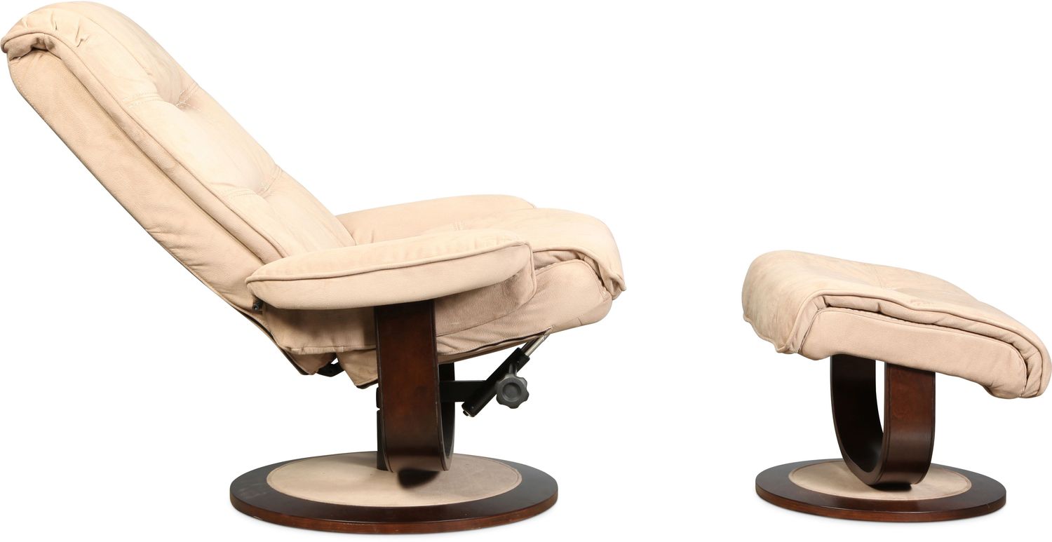 Bittner Chair and Ottoman Levin Furniture