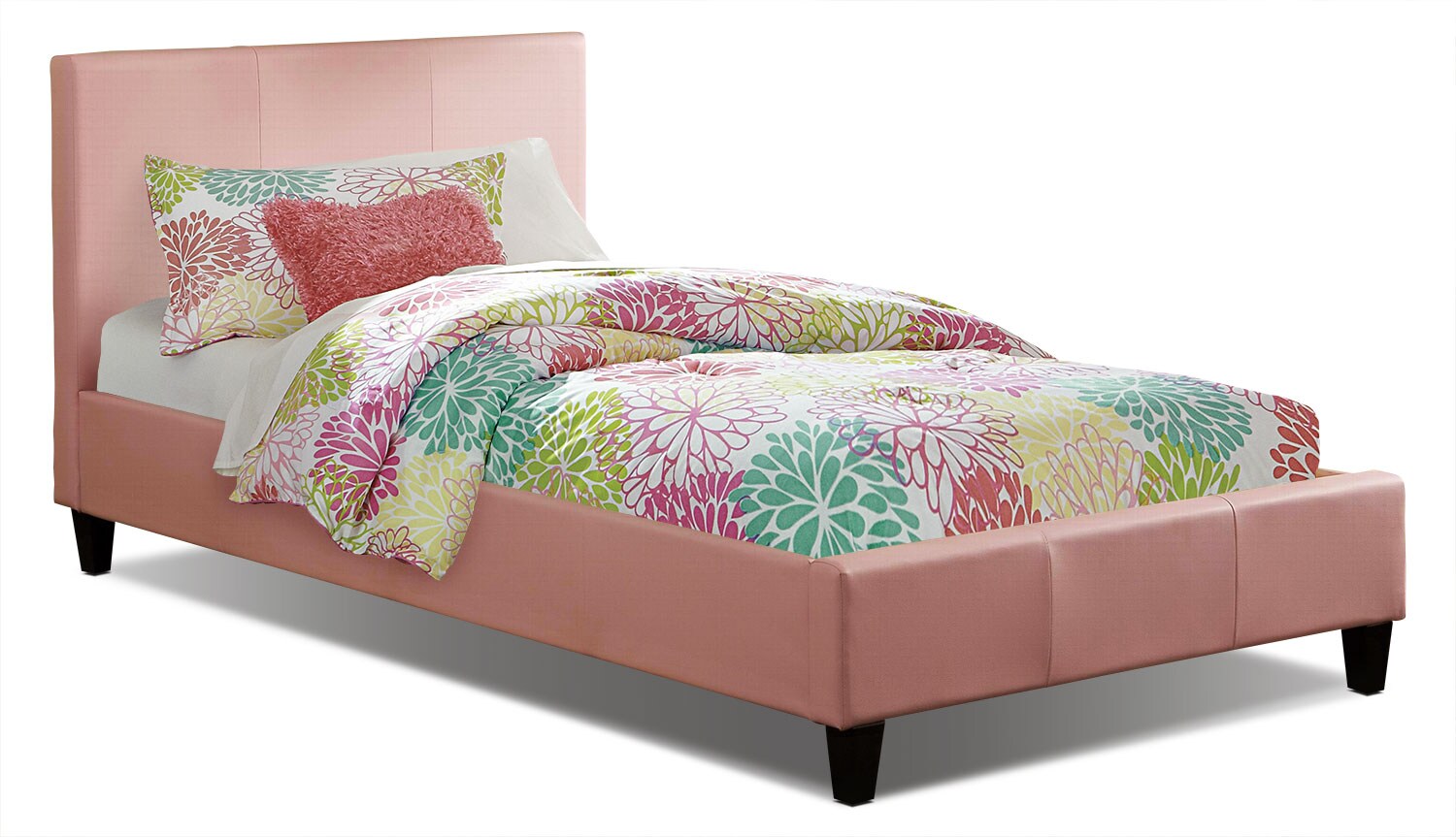Chase Twin Bed Pink The Brick