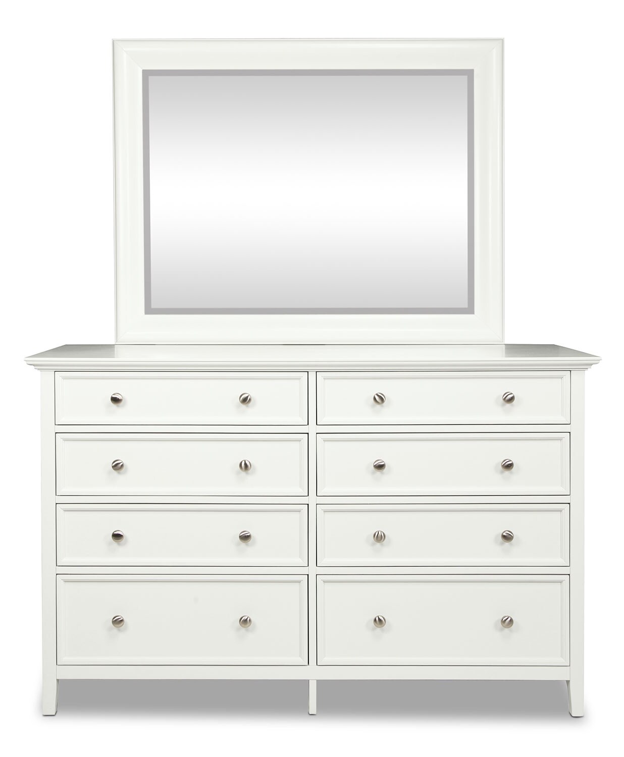 Ellsworth 4Piece King Bedroom Set White Levin Furniture