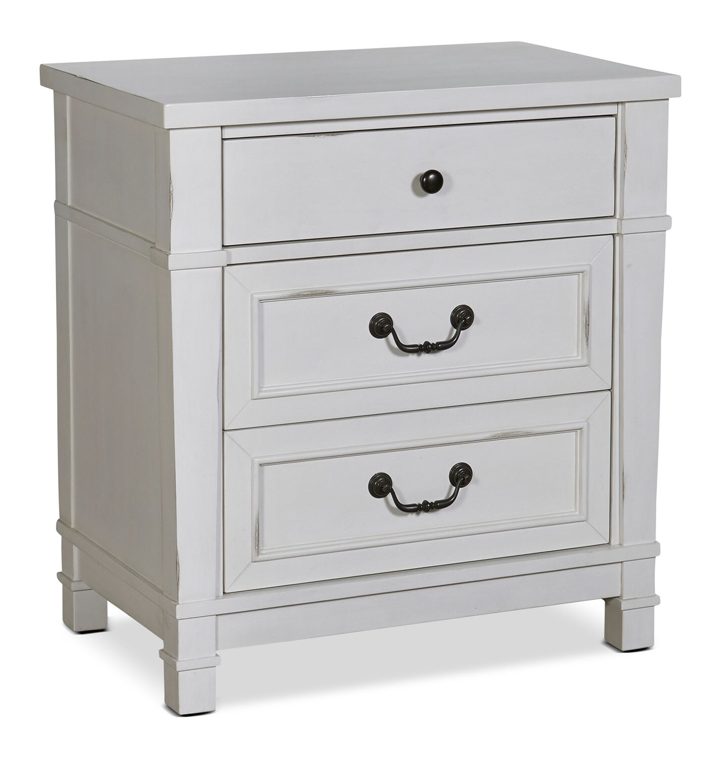 Taryn Nightstand Antique White Levin Furniture