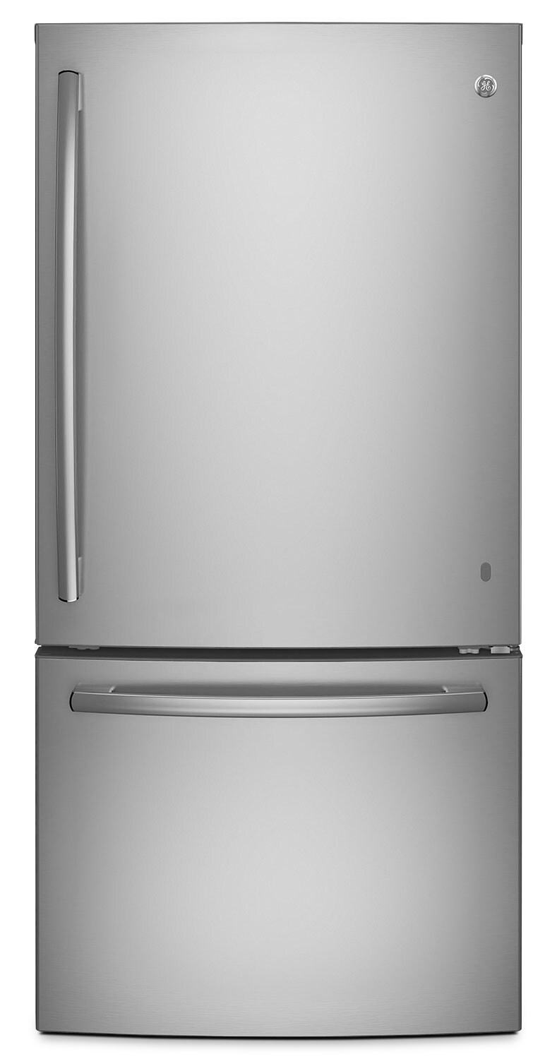 GE 24.9 Cu. Ft. BottomMount Refrigerator GDE25ESKSS The Brick