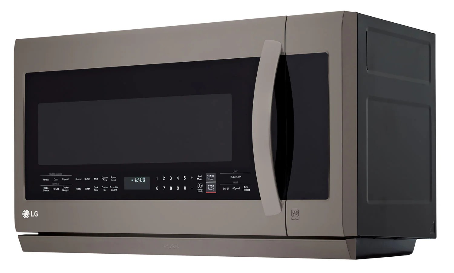 LG 2.2 Cu. Ft. OvertheRange Microwave Black Stainless Steel LMV2257BD The Brick