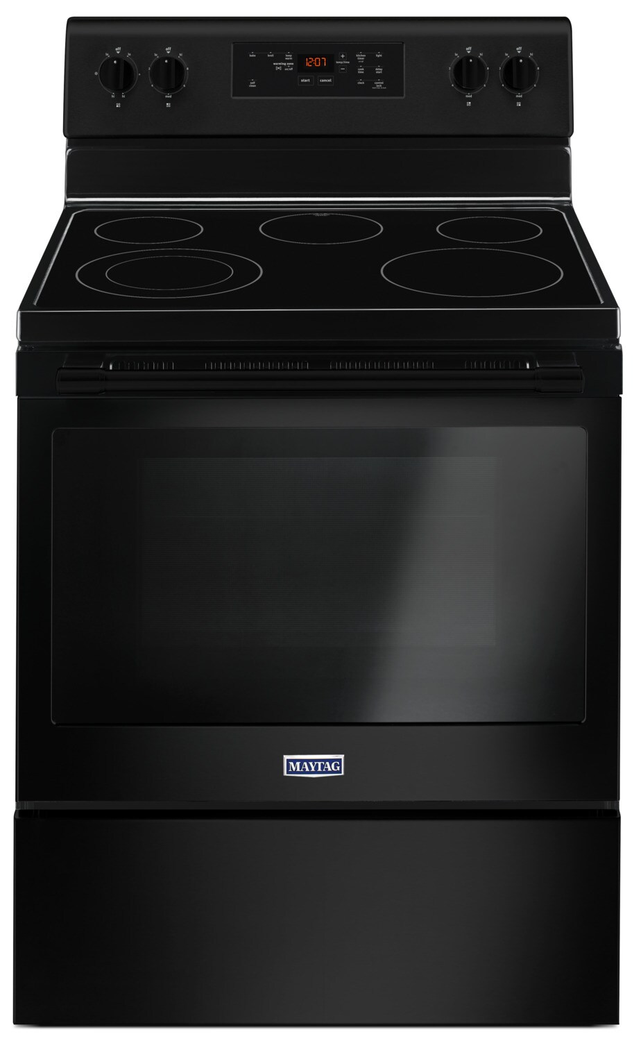Maytag Black Freestanding Electric Range (5.3 Cu. Ft.) YMER6600FB