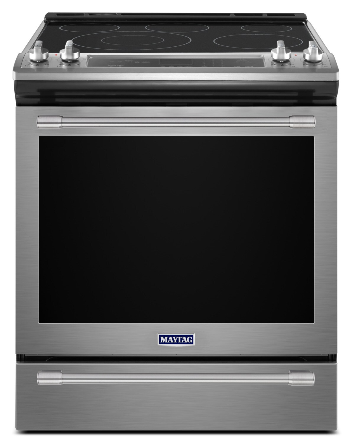 Maytag Stainless Steel SlideIn Electric Convection Range (6.4 Cu. Ft