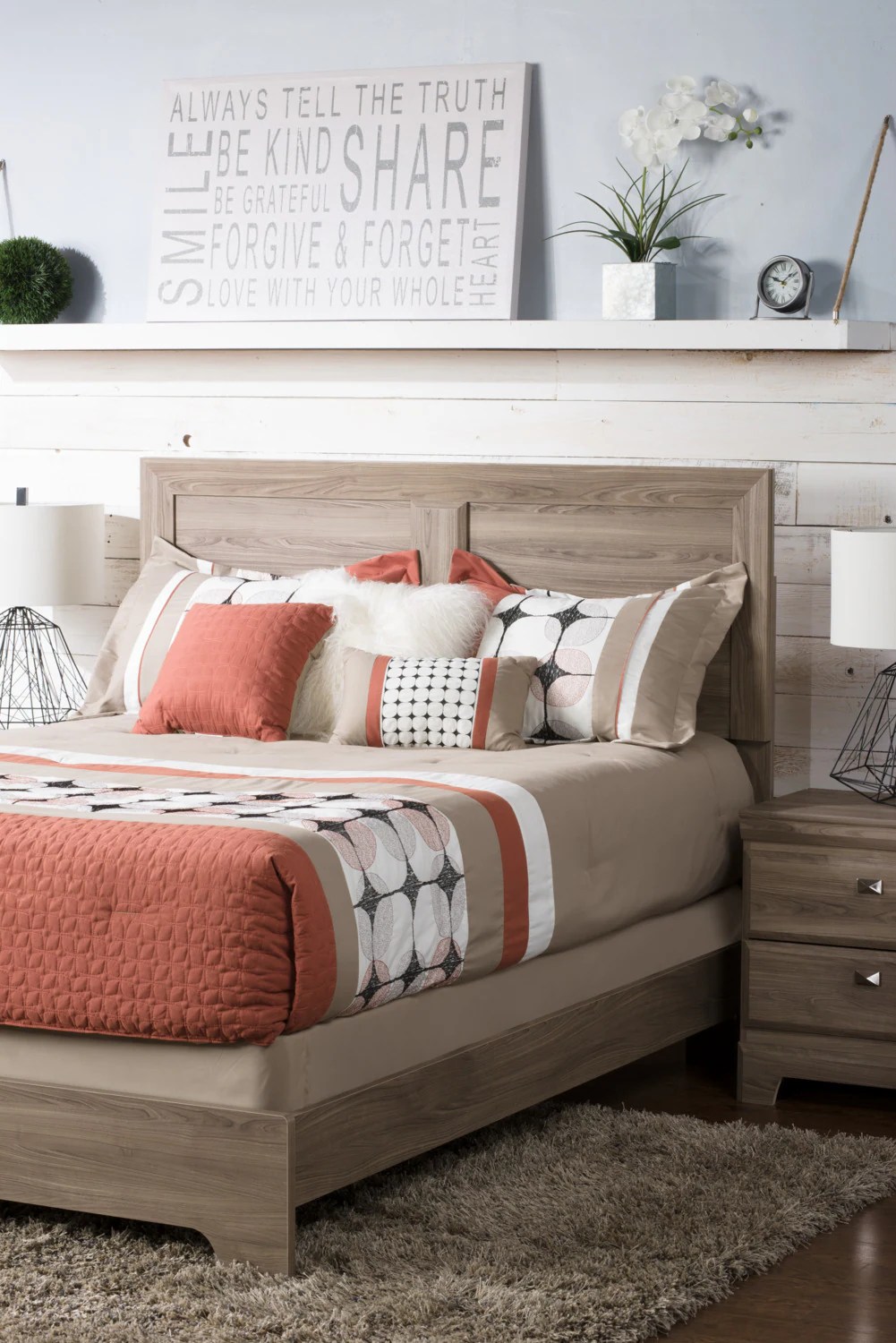 Yorkdale Light King Panel Headboard The Brick