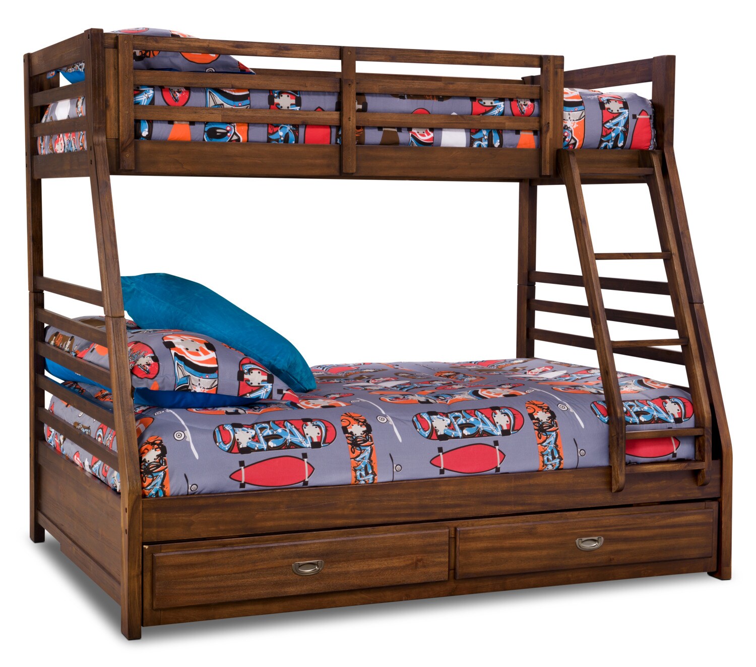 Chadwick Twin/Full Bunk Bed Rustic The Brick