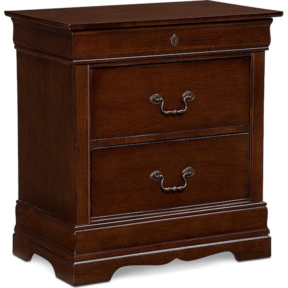 Neo Classic Cherry Nightstand Value City Furniture