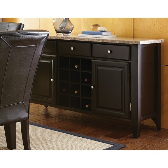 Dining Room Furniture Montibello Marble Server