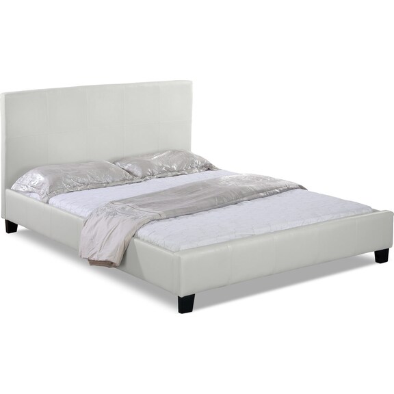 Bedroom Furniture Chase White Queen Bed