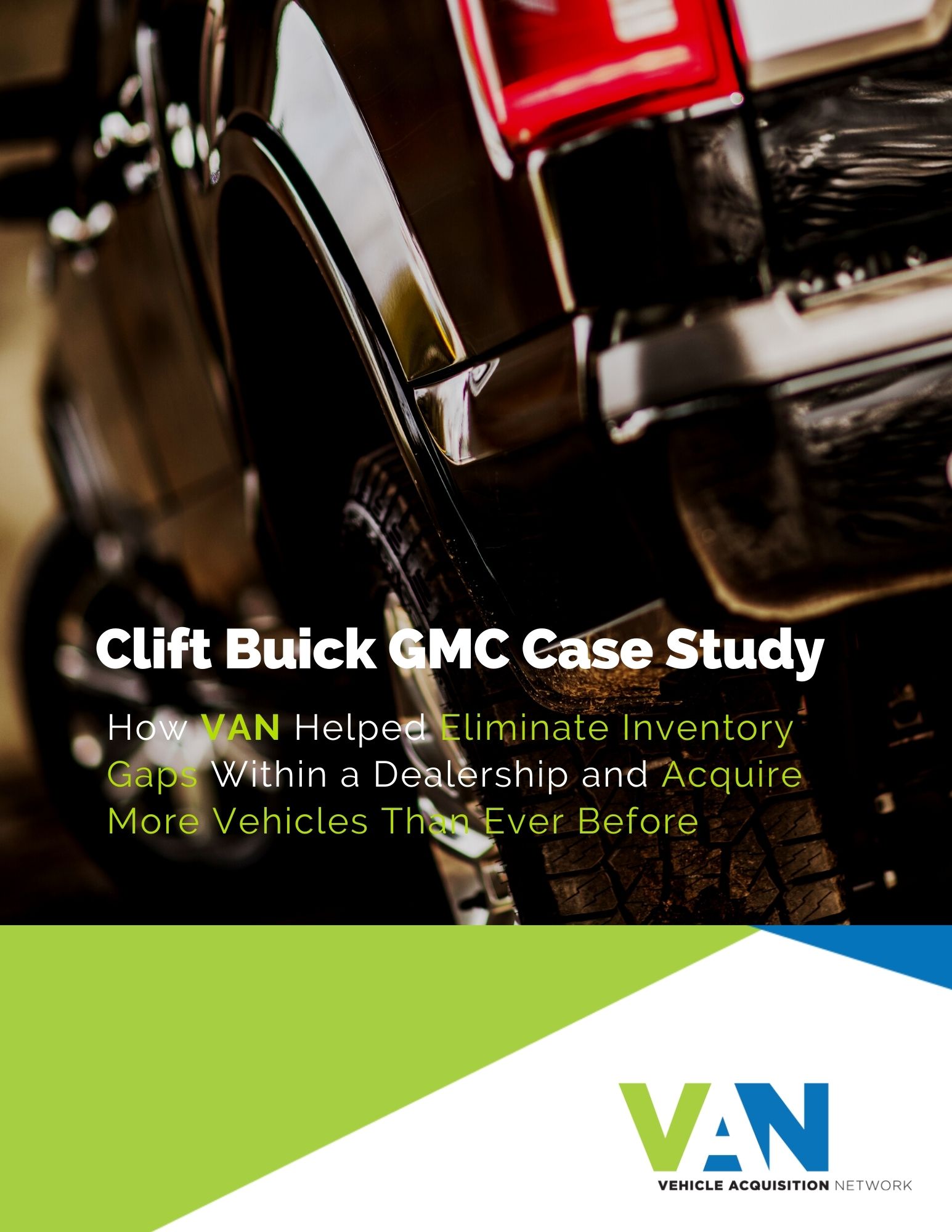 How VAN Helped Eliminate Inventory Gaps Within a Dealership and Acquire