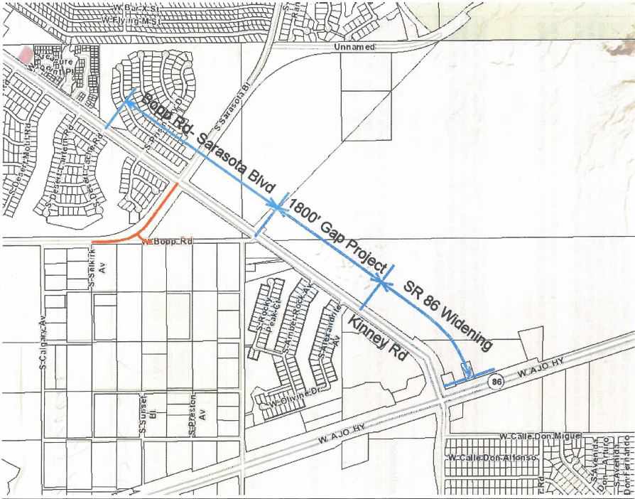 Kinney Road GAP Project Ajo Way to Bopp Road Pima County, AZ