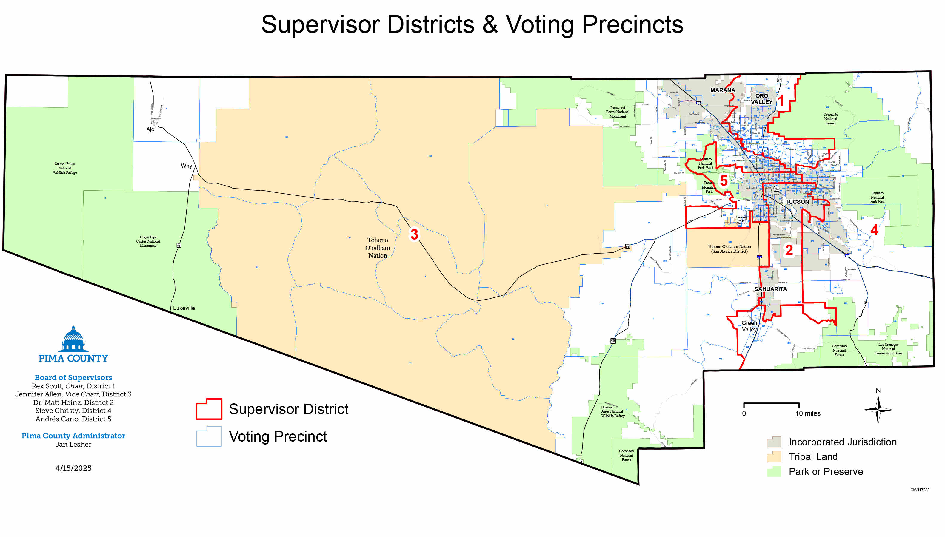 New District Maps Available To Pima County Voters, 56 OFF