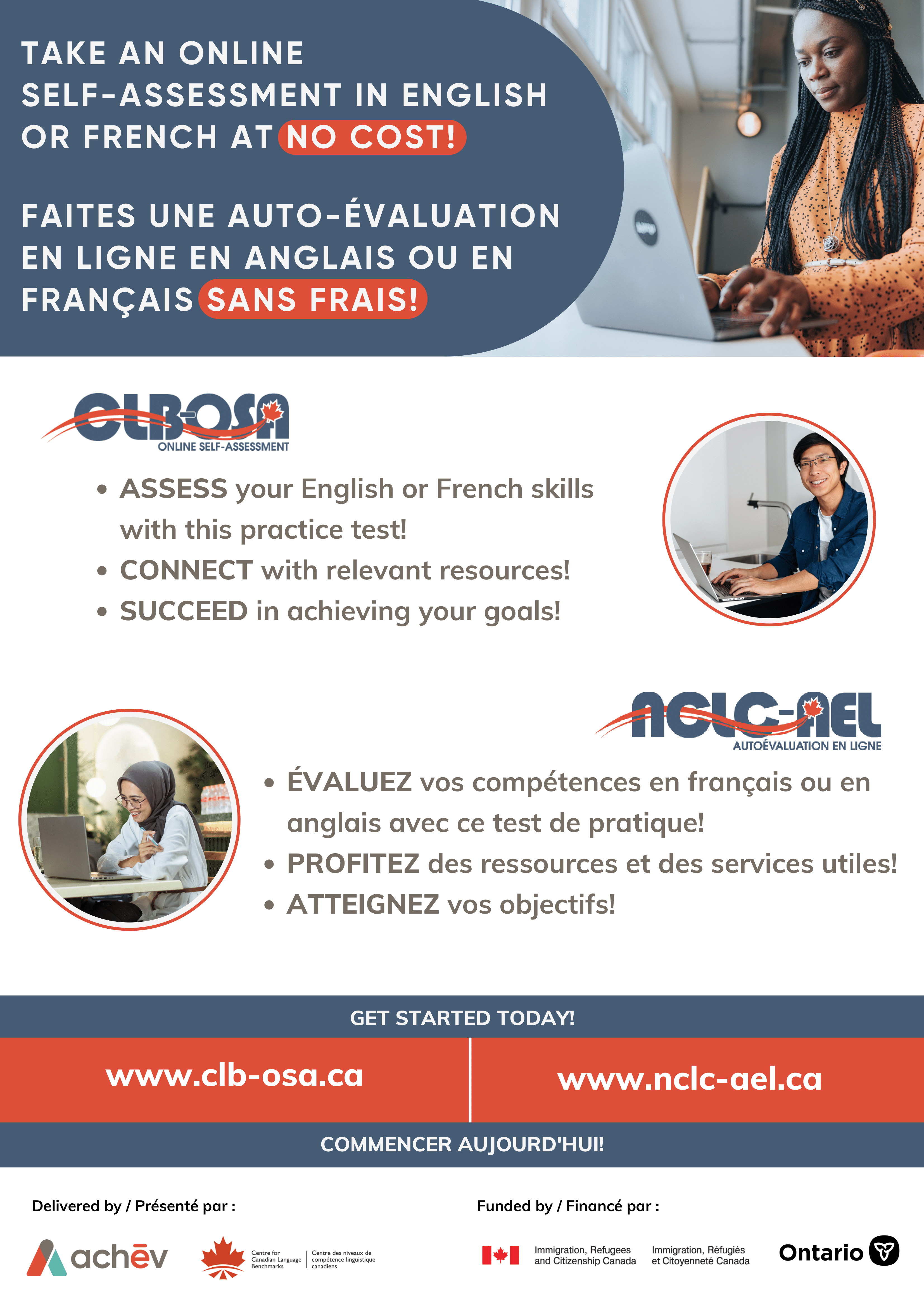 Canadian Language Benchmarks (CLB) Online Self-Assessment: About Us