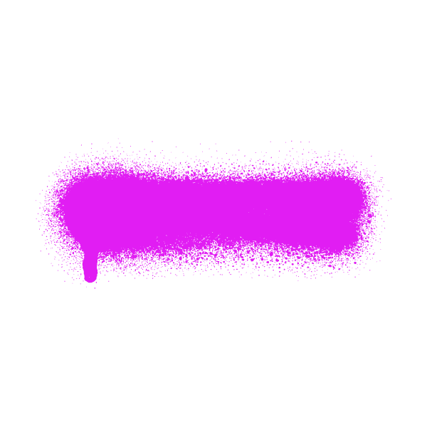 Thick pink spray paint high quality element