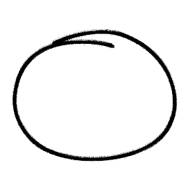 Black hand drawn circle [00:10] royalty free element