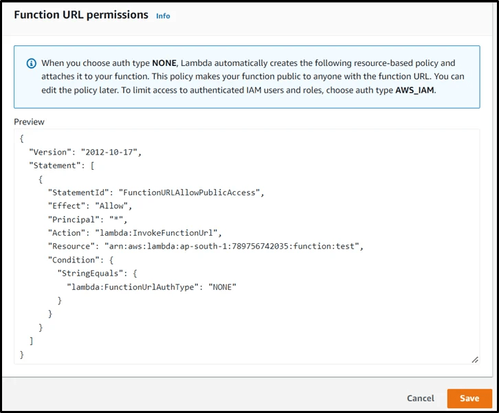 Leveraging AWS Lambda Function URLs for Direct Invocations