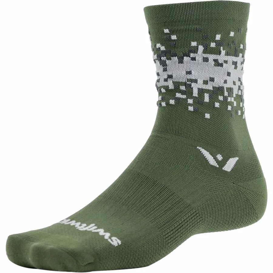 Swiftwick Vision Five Pixel Sock Men