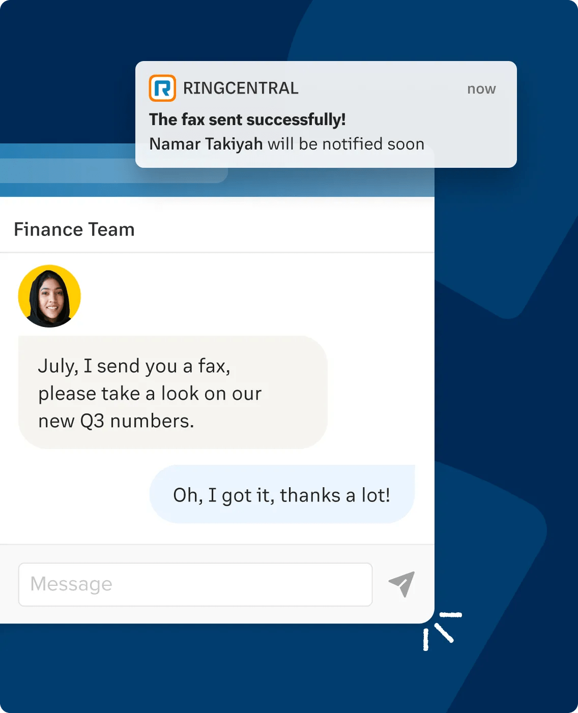RingCentral Fax Executone Systems