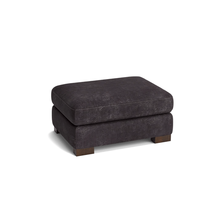 Grand Outback Leather Ottoman Furniture Row