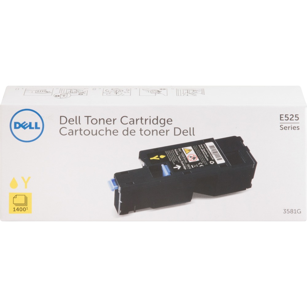 Dell Original Toner Cartridge Laser 1400 Pages Yellow 1 / Pack 1 eBay