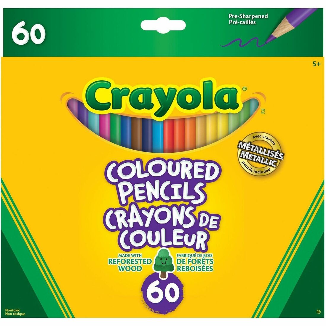 Crayola Colored Pencil Assorted Lead 60 / Box Madill The Office