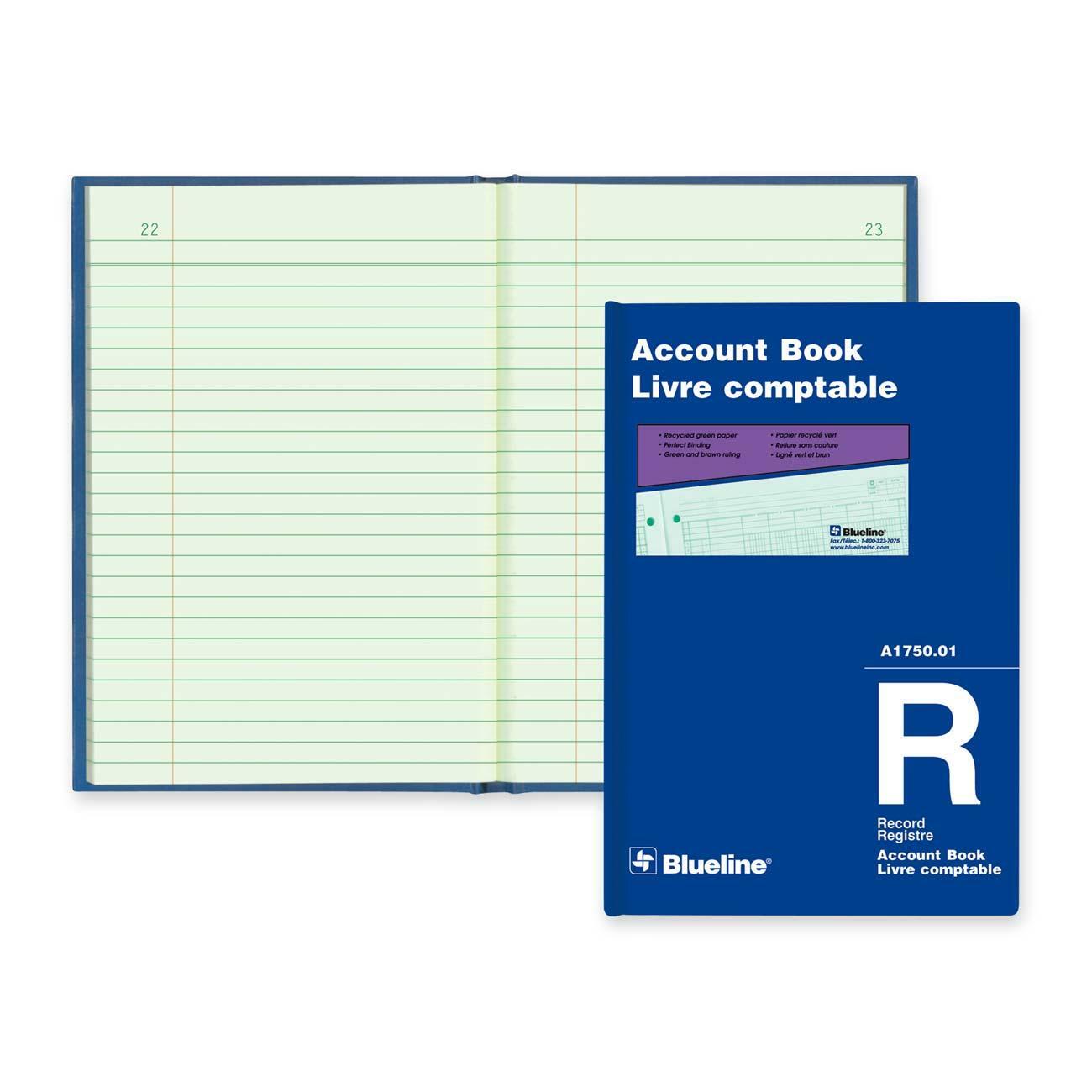 Blueline Accounting Book Madill The Office Company